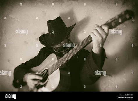 Old Man Guitar Cowboy Hi Res Stock Photography And Images Alamy
