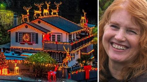 b c woman s christmas display draws global praise after receiving grinch letter youtube