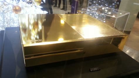 24 Carat Gold Plated Xbox One Is Affordably Priced At 10000