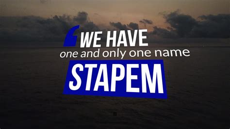 Only One Name Stapem Stapem Offshore