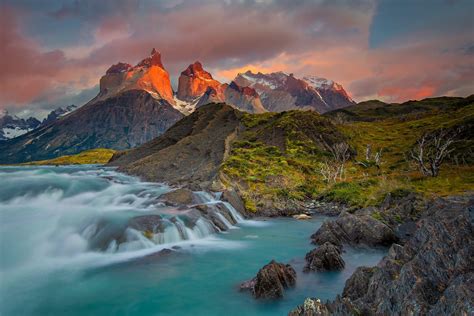 Download Mountain Nature Torres Del Paine Hd Wallpaper