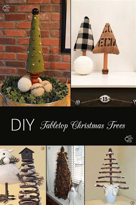 30 Easy Tabletop Christmas Tree Decoomo