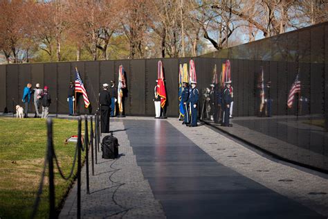 National Vietnam War Veterans Day 2021 At Vietnam Memorial