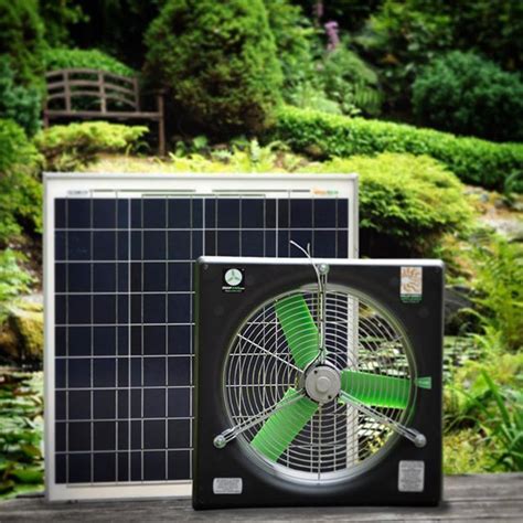Solar Powered Greenhouse Fan Greenhouse Gardening
