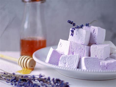 Lavender And Honey Marshmallows Gourmet T Food Hostess Etsy