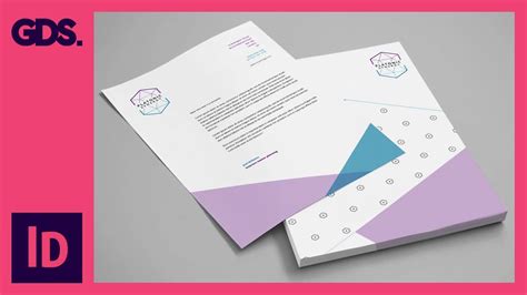 You can find lots of what take into consideration when choosing a template to make an aura such as dimensions (amount of webpages, margins, headings, sub headings, and so on ) and. Create a letterhead in Adobe InDesign Ep8/15 [Multimedia ...