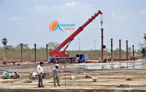 Gannavaram Airport New Terminal Works Update (03-04-2016 ...