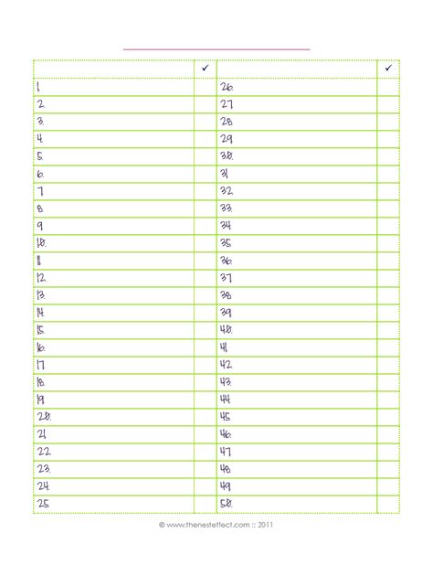 4 Best Images Of Printable List Forms Blank Free Printable Blank