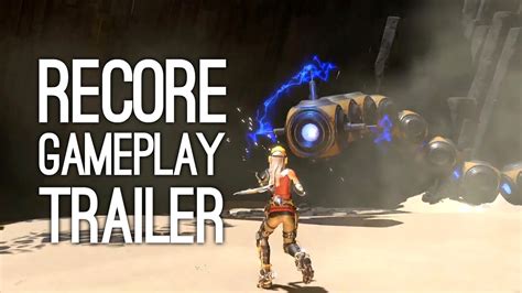 recore gameplay trailer recore gameplay reveal trailer at e3 2016 xbox conference youtube