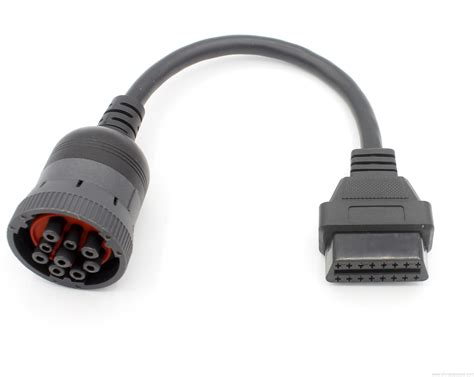 Interface De A 16 Cable Pin Obd2 Obdii Diagnóstico Adaptador Conector