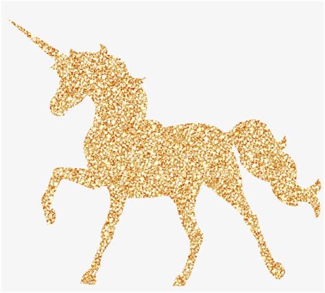 Glitter Unicorn Clip Art