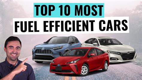 Top 10 Most Fuel Efficient Cars And SUVs of 2022 | Best Fuel Economy