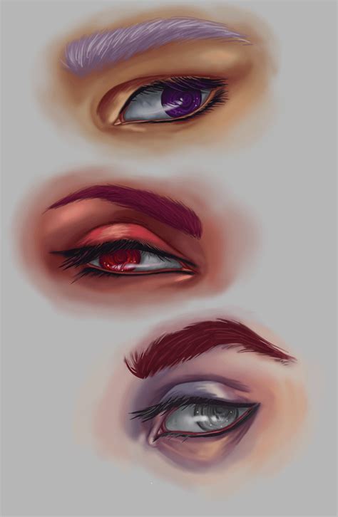 Crimsonmermaid “eyes Of The Arcana ” Arcanum Eye Drawing Art