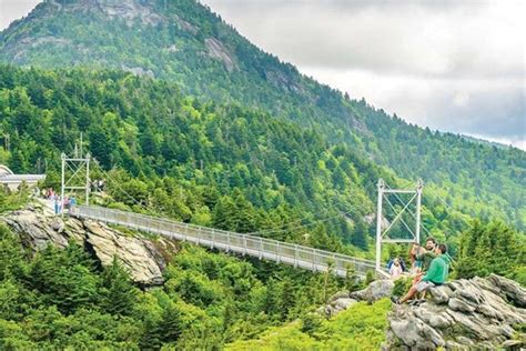 Mile High Swinging Bridge High Country Visitors Guide