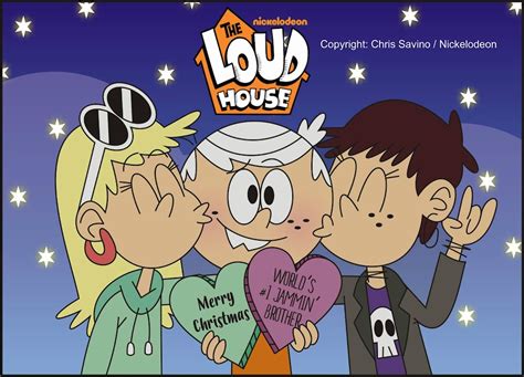Best Nickelodeon Shows Chris Savinos The Loud House Leni And Luna Kissing Lincoln