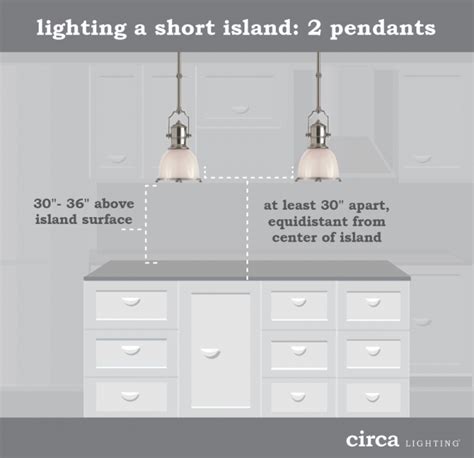 How To Hang Pendant Lights Over An Island Kitchens Circa Lighting