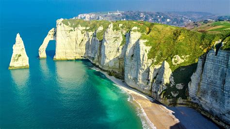 Cliff At Étretat Coastline Normandy Seine Maritime France Windows