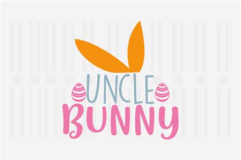 Uncle Bunny Easter Svg Graphic By Svg Box · Creative Fabrica