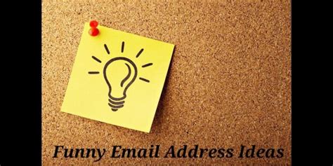 50 Funny Email Address Ideas Crazeforgadgets