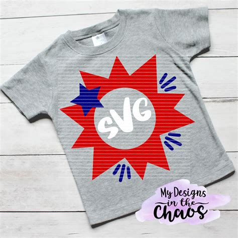Many people think that it no longer works, and that they're forced to use cricut's design space for their designs. Firework Monogram Frame | Monogram frame, Patriotic ...