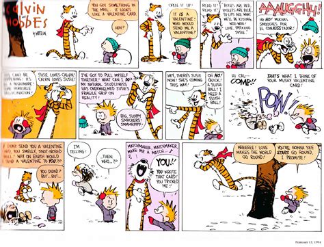 περιπλάνηση 21414 A Very Calvin And Hobbes Valentine