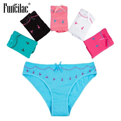 Buy Funcilac Womens Panties Sweet Soft Print Ladies