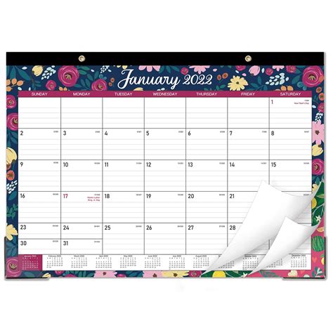 2022 2023 Desk Calendar 18 Monthly Large Desk Wall Calendar 2022