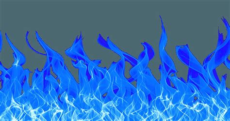 Blue Flames Png Transparent