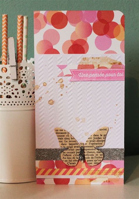 Crafting Ideas From Sizzix Uk Thinking Of You Card By Karine