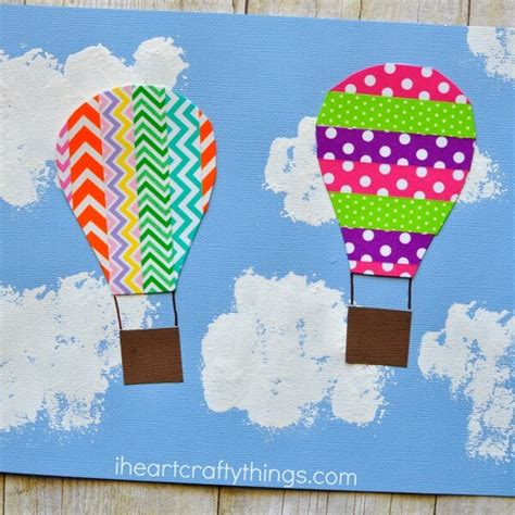 10 Hot Air Balloon Crafts For Kids