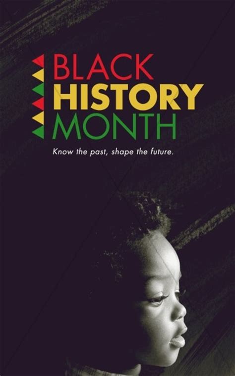 Black History Month Christian Bulletin Clover Media