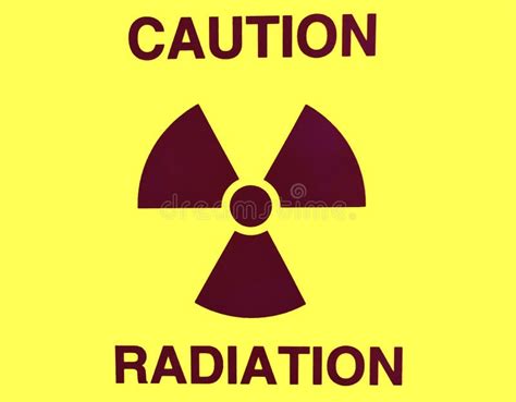 Caution Radiation Stock Illustration Illustration Of Symbol 253927381