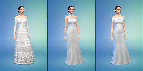 The Sims 4 Wedding Stories All Wedding Dresses Ranked