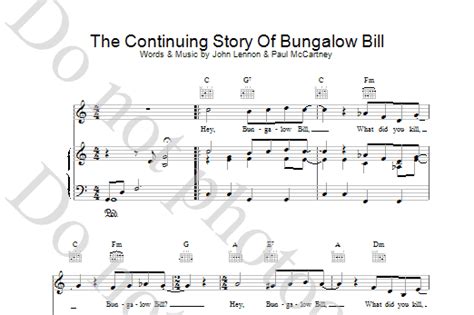 The Continuing Story Of Bungalow Bill Partitions The Beatles Piano