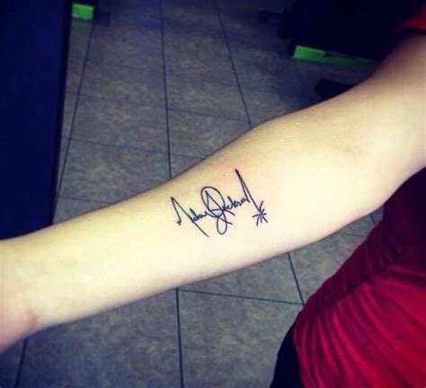 Michael Jackson Signature Tattoo Vanburenmozipcode