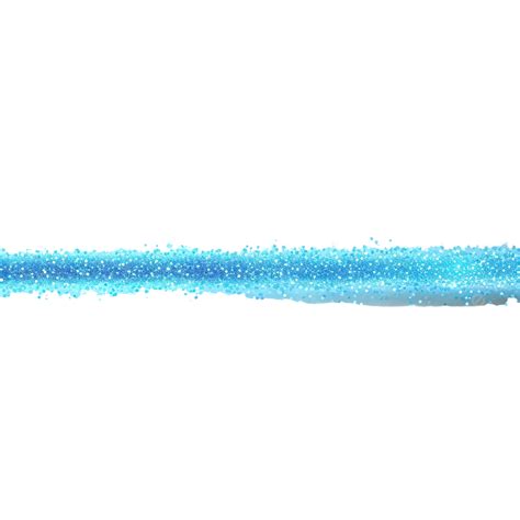 Blue Glowing Glitter Line Blue Glitter Brushstroke Png Transparent