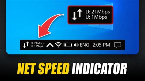 How To Get Internet Speed Meter On Taskbar Net Speed Monitor