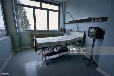Hospital Bed With Surgical Monitors High Res Stock Photo Getty Images