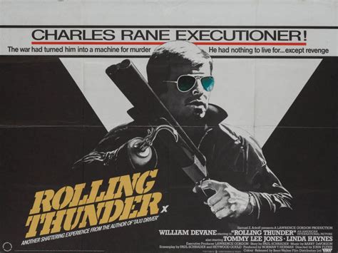 Marquee Poster Rolling Thunder 1977 Uk Quad
