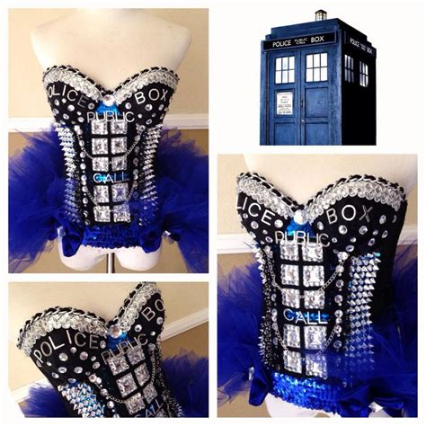 Call Box Dr Who Corset Im Thinking Of Getting This For