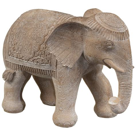 Large Elephant Ornament Decorative Accessories Bandm