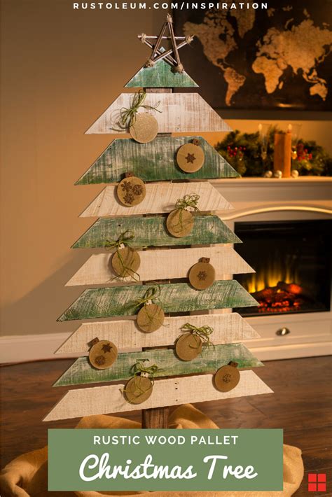 DIY this alternative wooden Christmas tree. Learn how to make your own