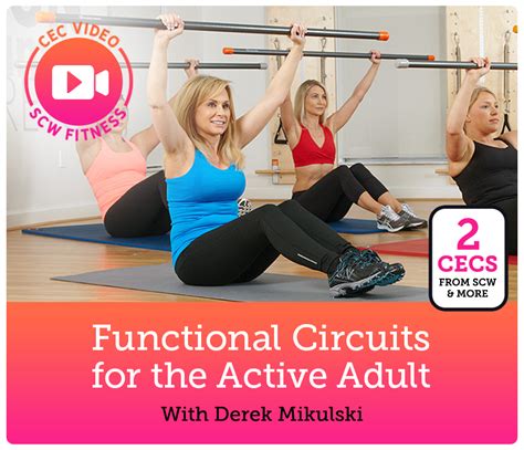 CEC Video Course Functional Circuits For Active Adults SCW Fitness