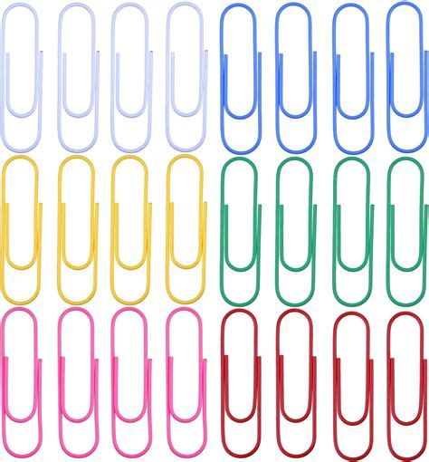 Maosifang 4 Inch Large Colored Paper Clips Jumbo Metal Paper Clips6