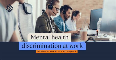 Mental Health Discrimination At Work Examples And Your Rights