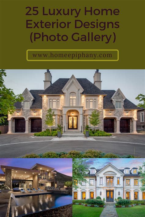 See 25 Stunning Luxury Home Exteriors With Loads Of Curb Appeal Luxuryhome Curbappeal Luxury