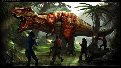 Free Download Primal Carnage Fantasy Dinosaur H Wallpaper 2500x1659
