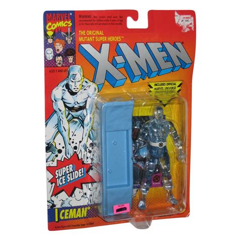 Marvel Uncanny X Men Iceman Super Ice Slide 1993 Toy Biz Figure