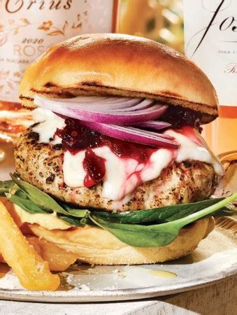Turkey Cranberry And Brie Burger Clear Medicine Wellness Boutique