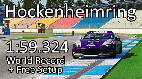 Mx5 Cup Hockenheimring Gp Free Setup Track Guide 159324 World